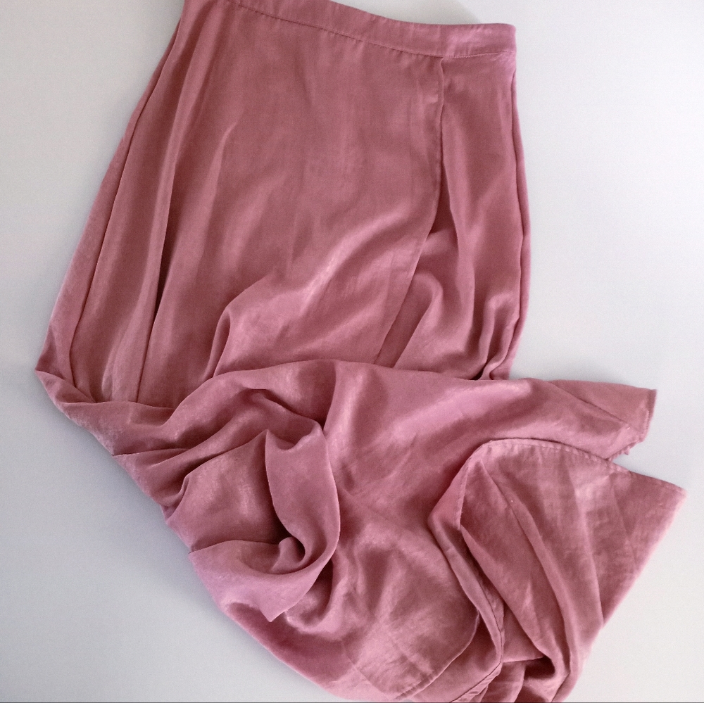 Sage Pink Maxi Skirt